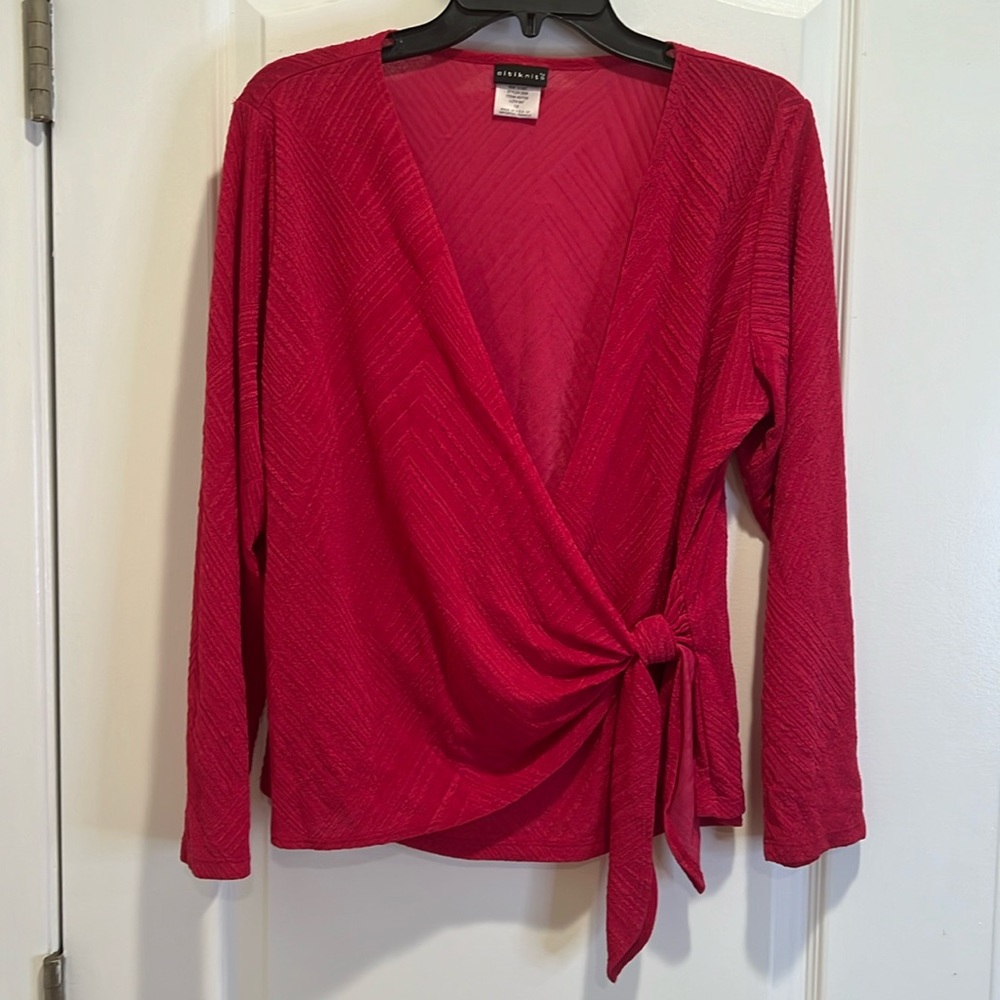 Citiknit Silky Front Tie Top